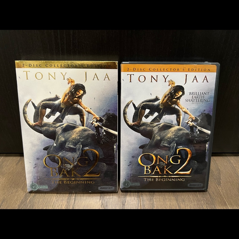 Ong Bak 2: The Beginning DVD 2-Disc Collector's Edition Tony Jaa w/ Slipcover
